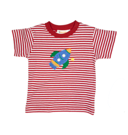 Luigi Red Stripe Rocket Shirt