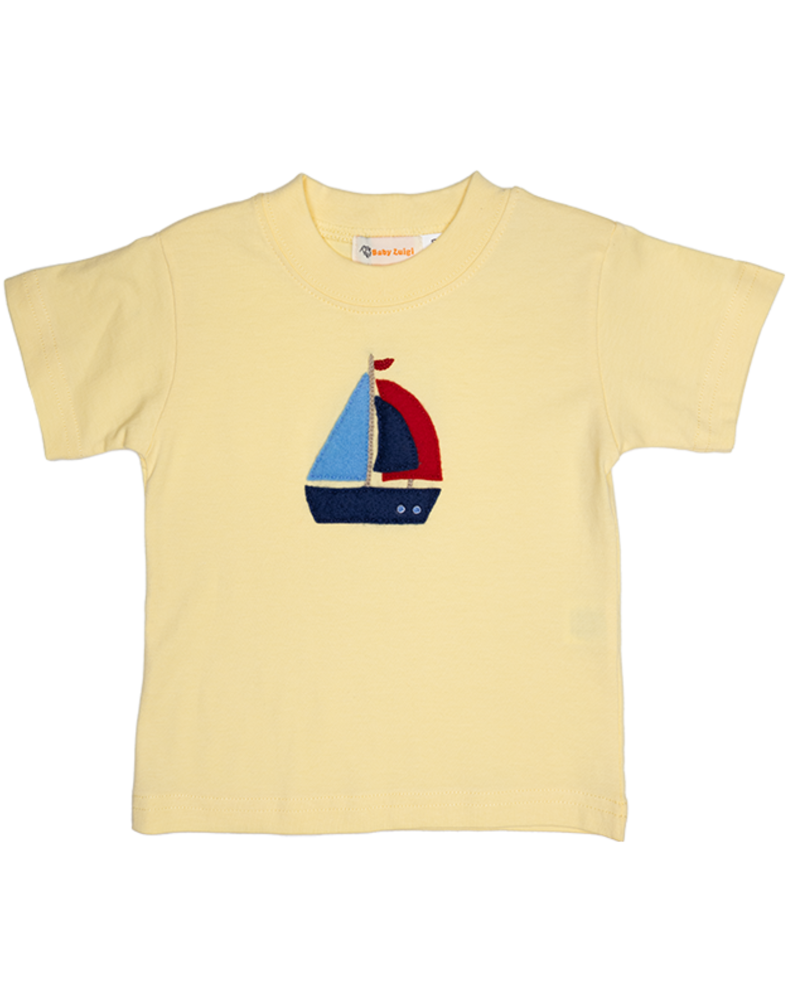 Luigi S24 Yellow Sailboat Shirt