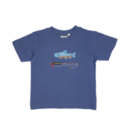 Luigi Slate Blue Trout Fly Rod Shirt