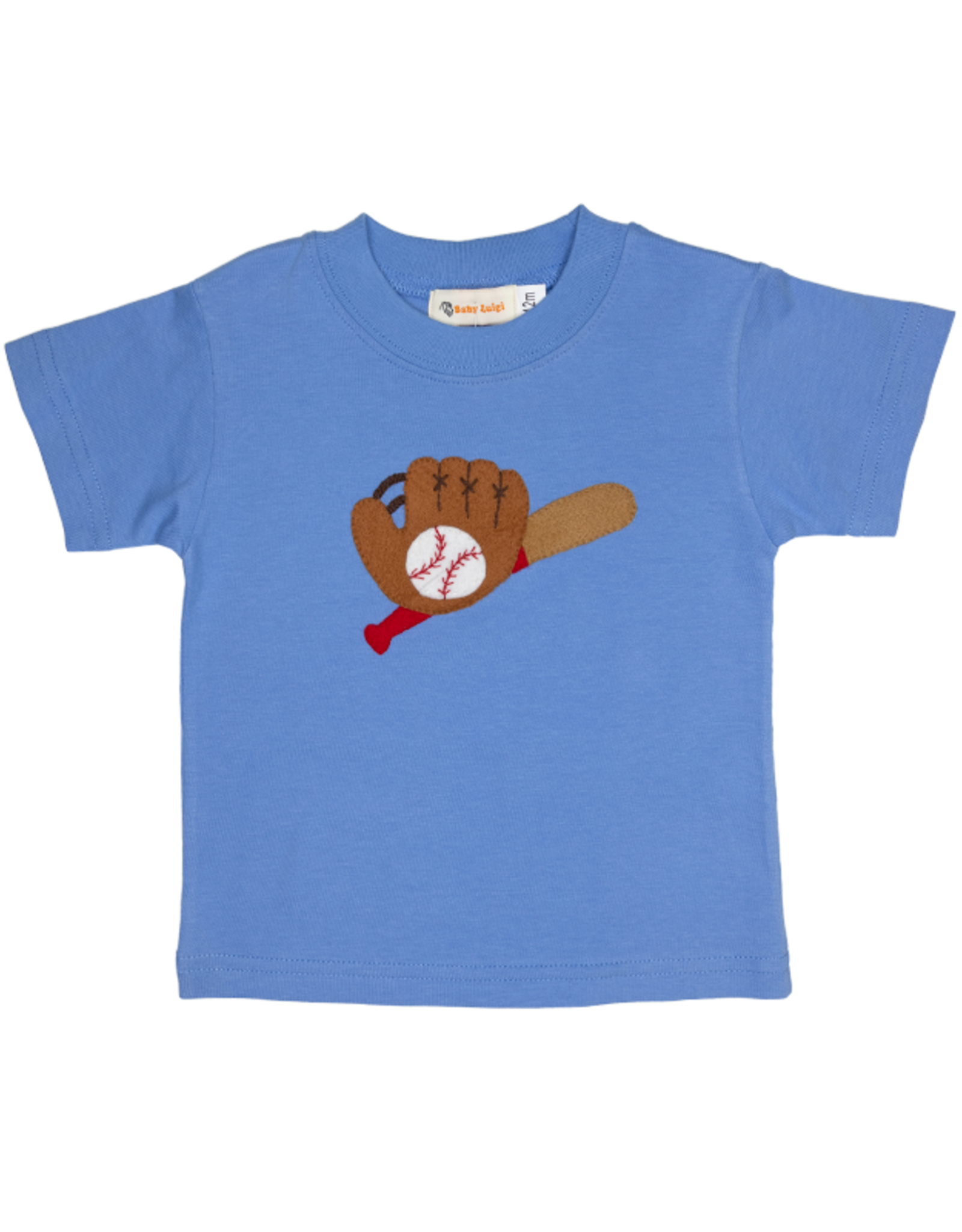 Luigi S24 Chambray Baseball Shirt