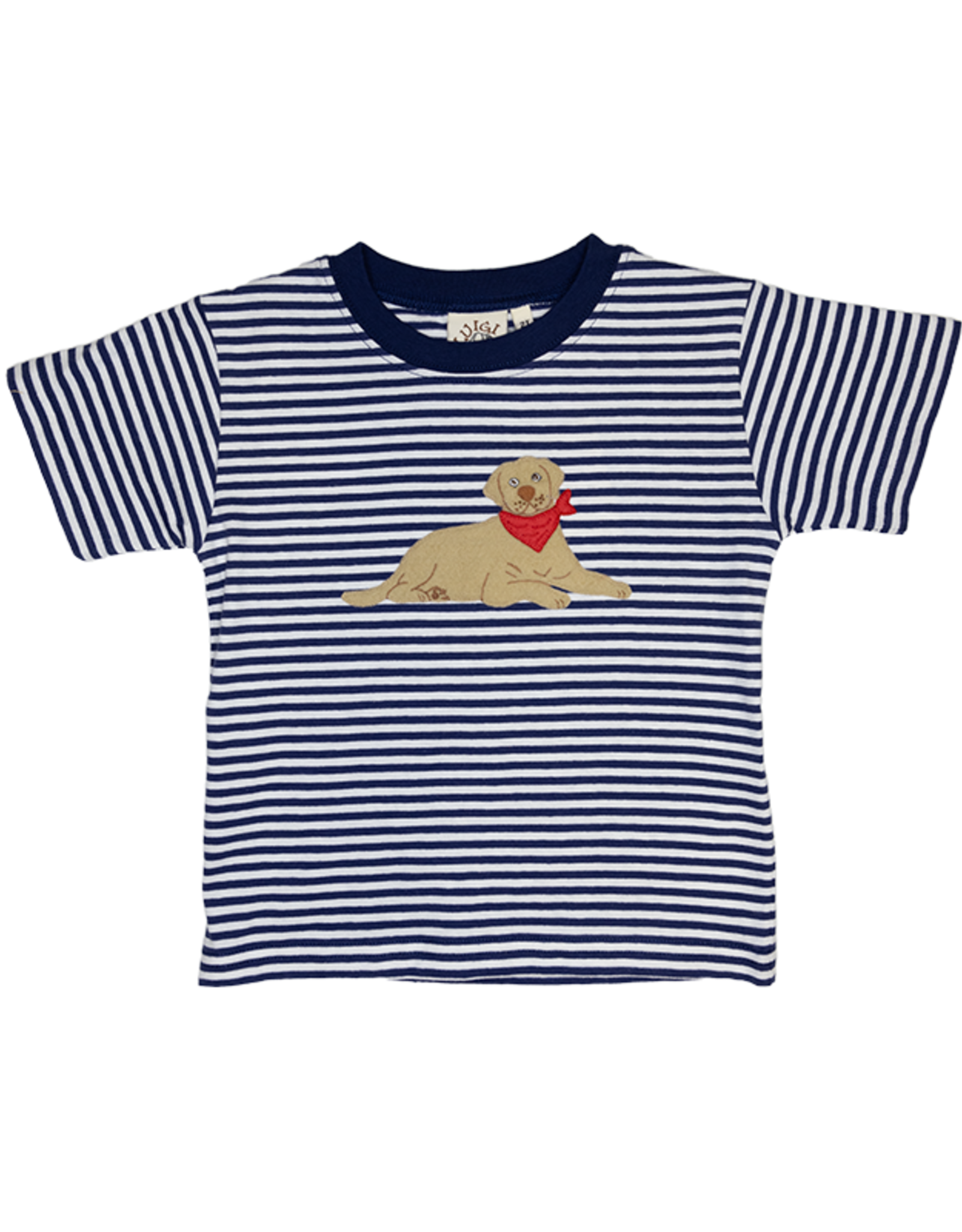 Luigi S24 Navy Stripe Lab Shirt