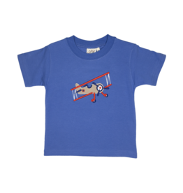 Luigi Dark Chambray Biplane Shirt