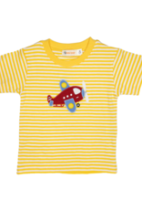 Luigi S24 Yellow Airplane Shirt