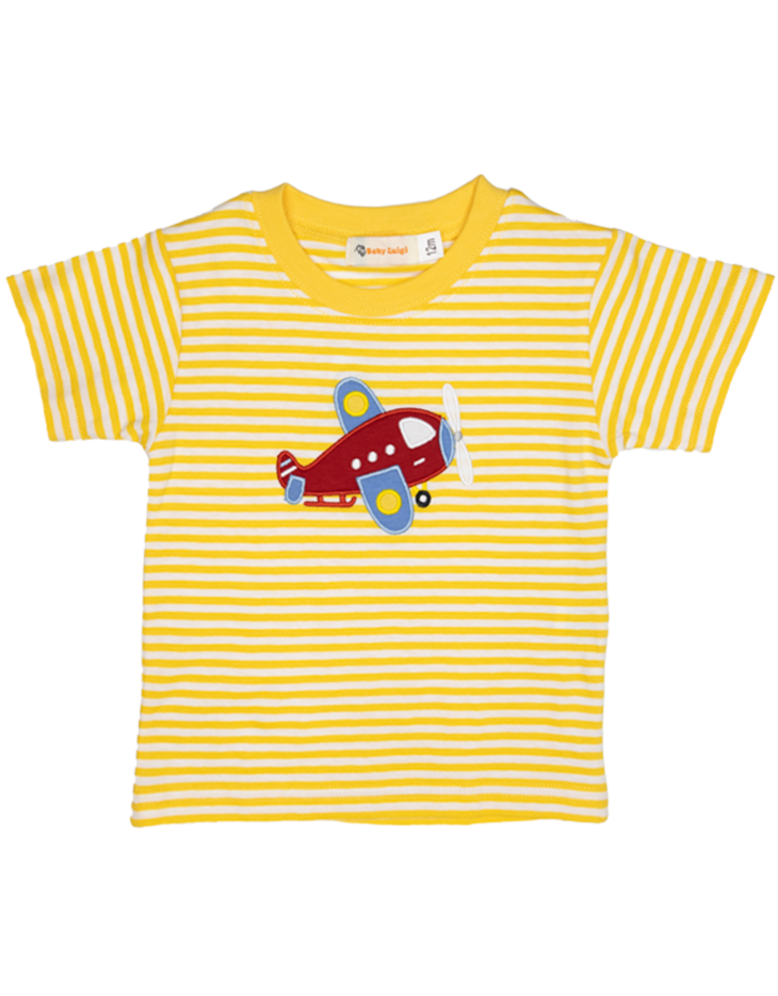 Luigi S24 Yellow Airplane Shirt