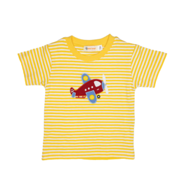 Luigi Yellow Airplane Shirt
