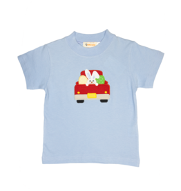Luigi Sky Blue Bunny Truck Shirt