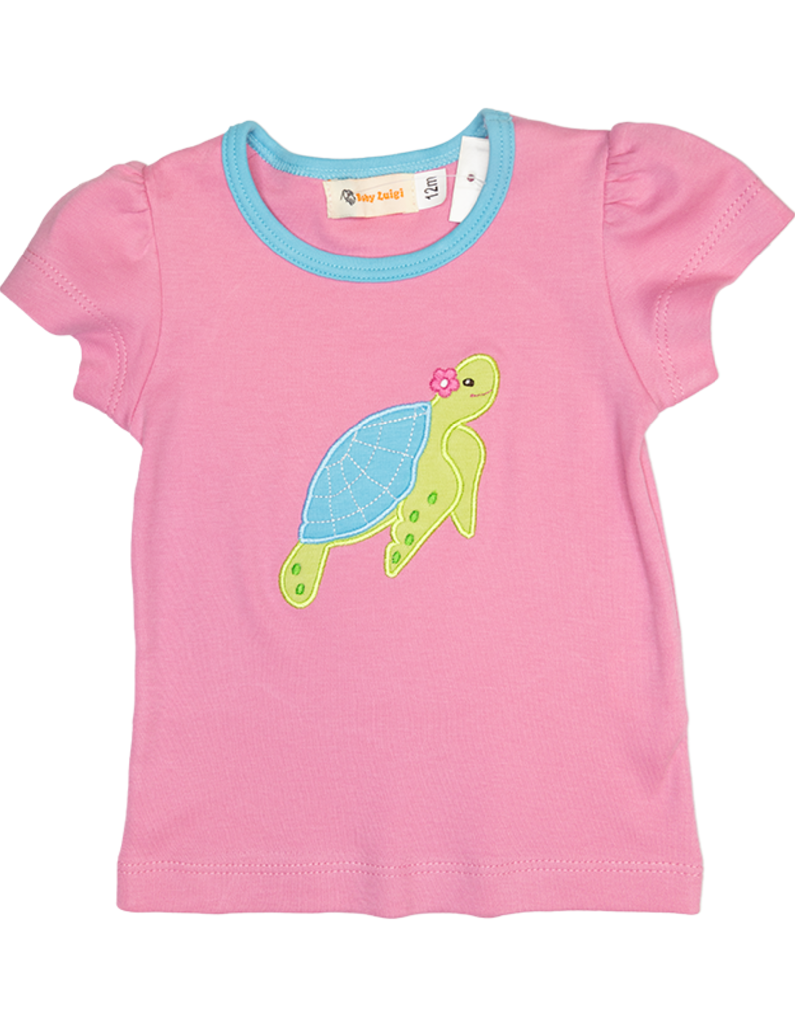 Luigi S24 Pink Sea Turtle Shirt