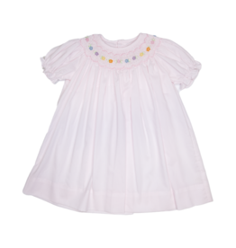 Petit Ami Pink Smocked Dress