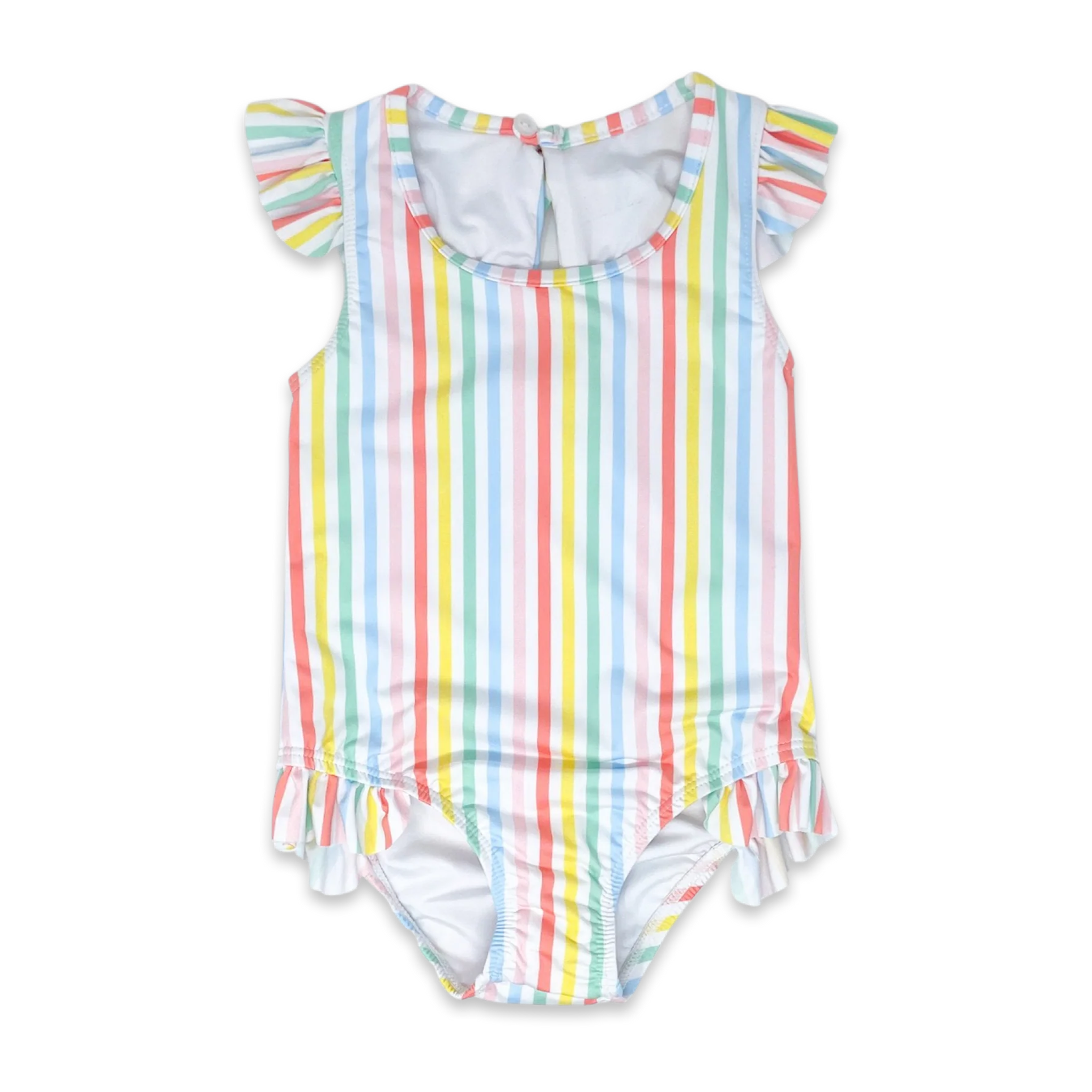 Lullaby Set Sun and Sand Rash Guard Set Rainbow Stripe - Spoiled Swee -  Spoiled Sweet Boutique