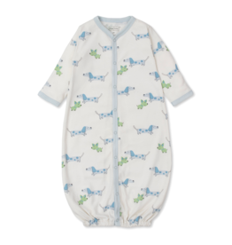 Kissy Kissy Puppy Fun Converter Gown Blue