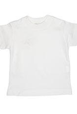 Luigi S/S Solid Shirt White 01