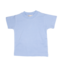 Luigi Short Sleeve Solid Shirt Sky Blue