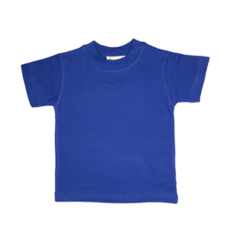 Luigi Short Sleeve Solid Shirt Royal