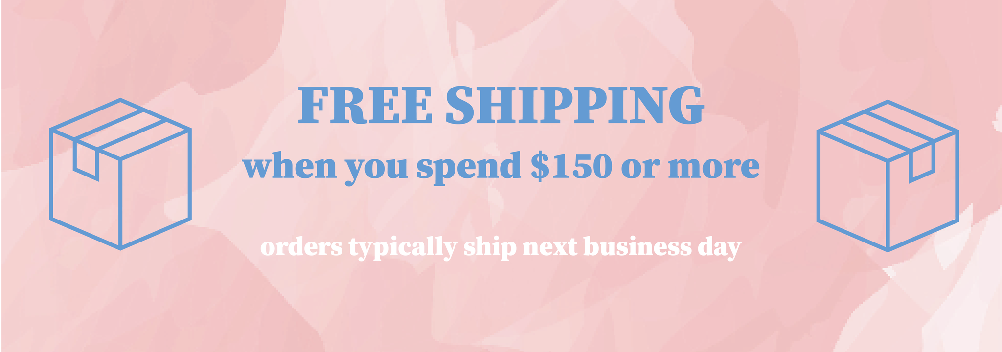 free shipping over $150