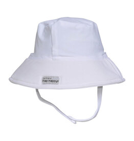 Flap Happy Fun in the Sun Hat White