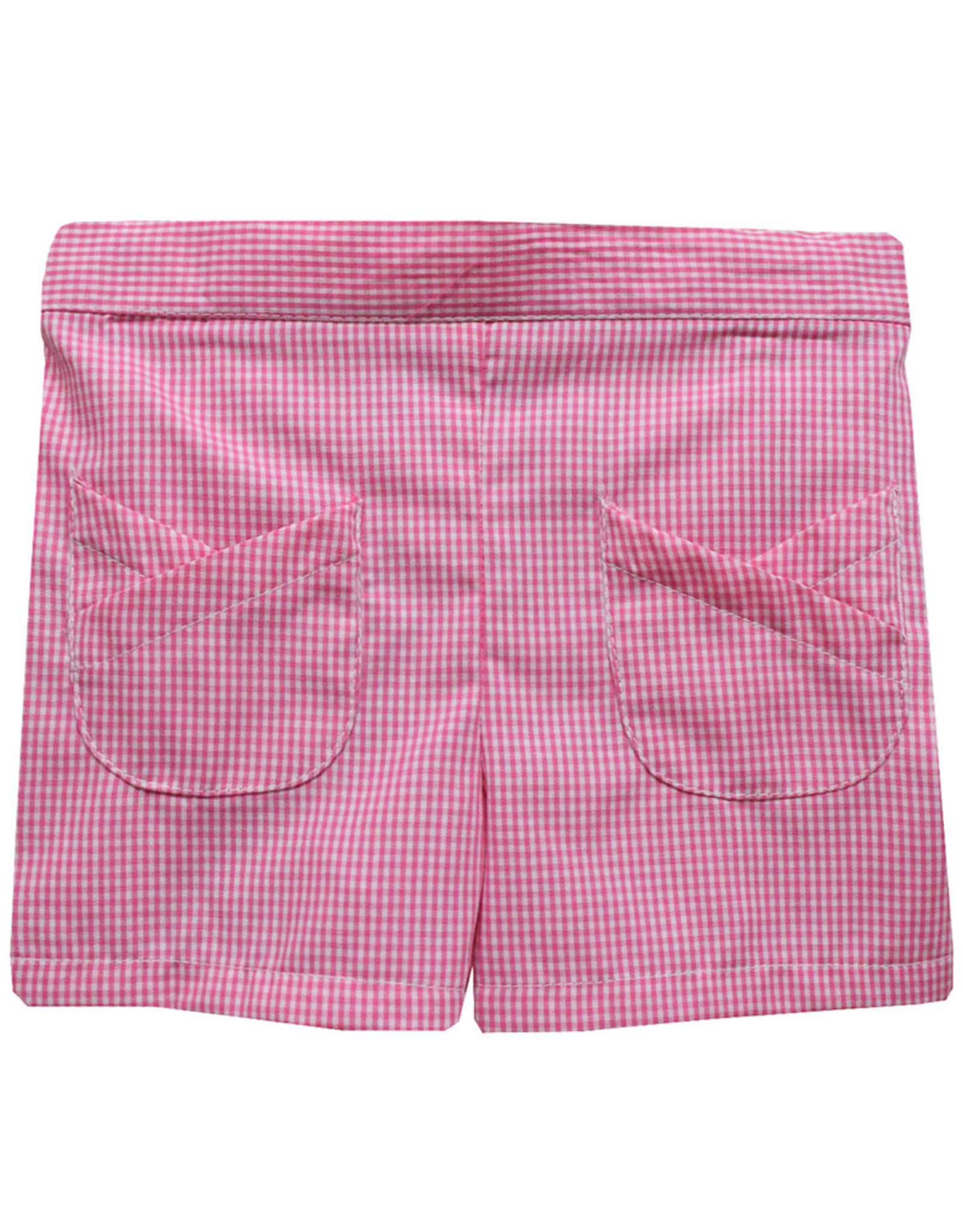Vive la Fete VFS24 Candy Pink Gingham Tulip Pocket Short