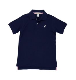 TBBC Prim Proper Polo Nantucket Navy/white