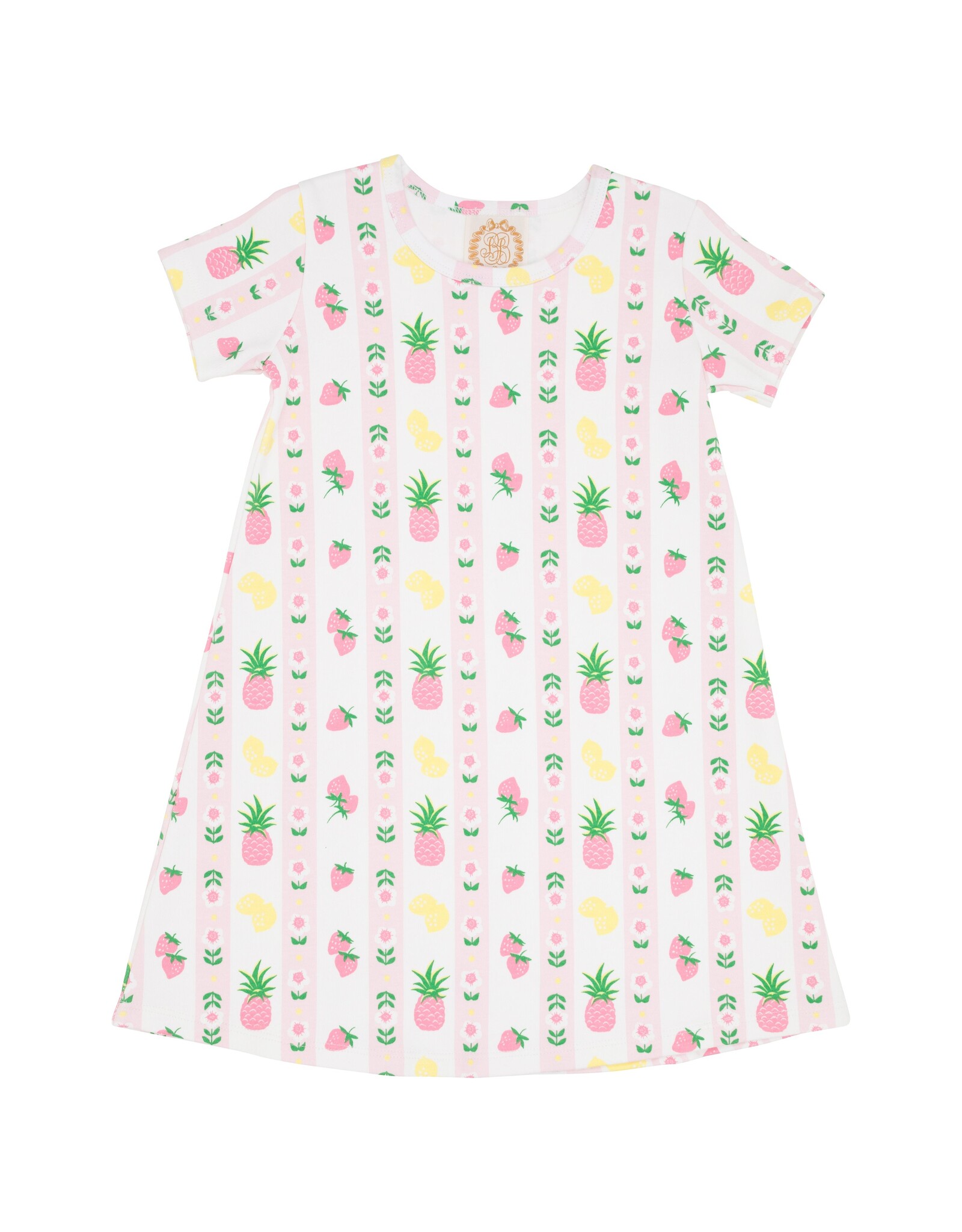TBBC SS Polly Play Dress Fruit Punch and Petals