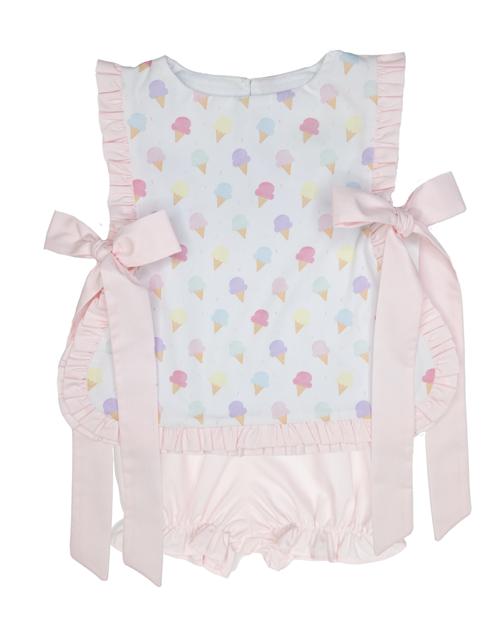Mint Magnolia Bethany Bloomer Set Southend Scoops/Pink