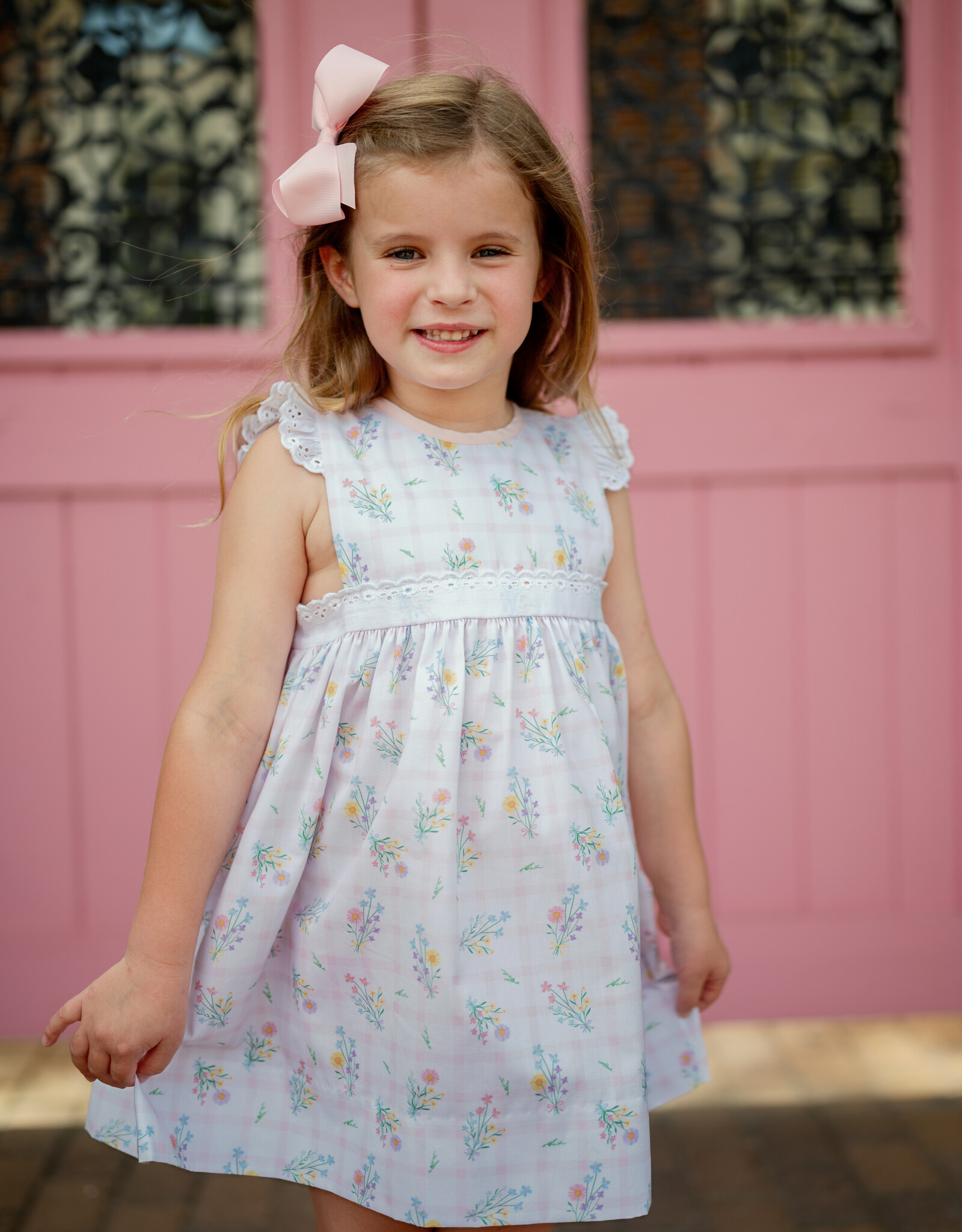 Lullaby Set Pinafore Dress Wilmington Wildflower