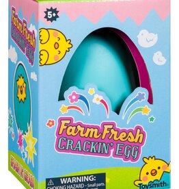 Toysmith Farm Fresh Crackin' Egg