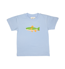 Luigi Sky Blue Trout Shirt