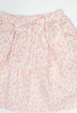 Delaney 82 Pink Floral Skirt with Blouse Set