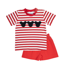 Delaney Mouse Applique Short Set