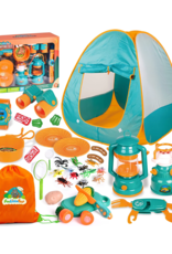 Fun Little Toys Camping Tent w/30 piece set