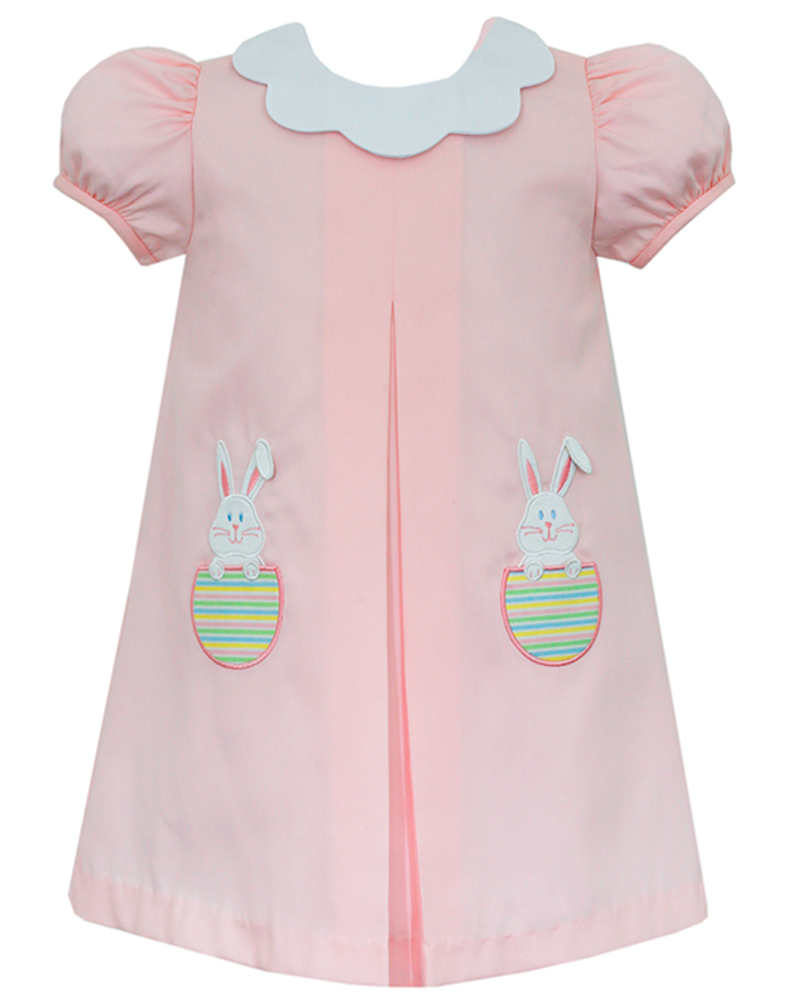 Claire and Charlie 5000D Easter Egg Pink Pique Float Dress
