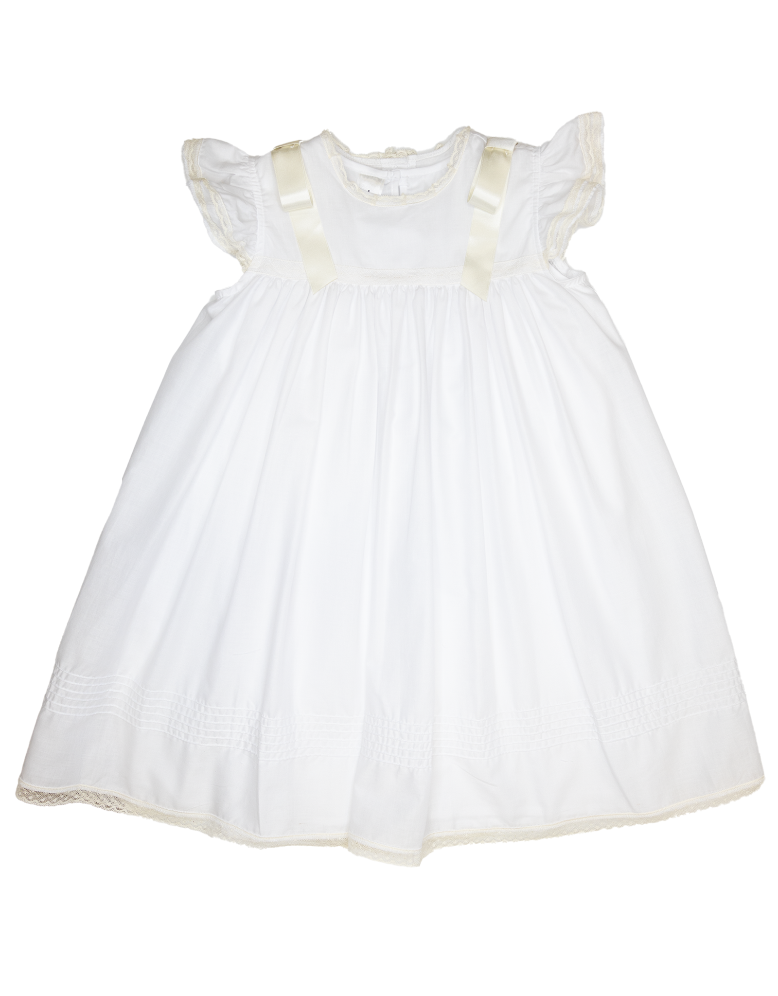 Lulu Bebe LB Caroline Heirloom Dress White