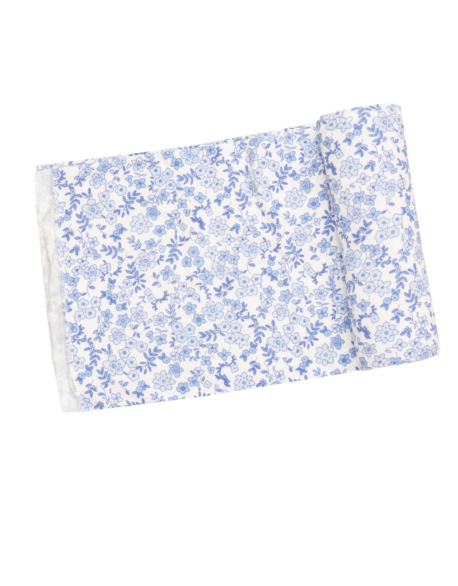 Angel Dear Swaddle Blanket Blue Calico Floral Spoiled Sweet Boutiqu