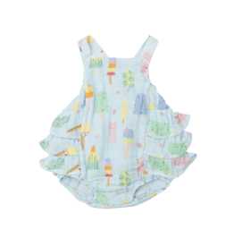 Angel Dear Ruffle Sunsuit Fruit Dream Popsicles