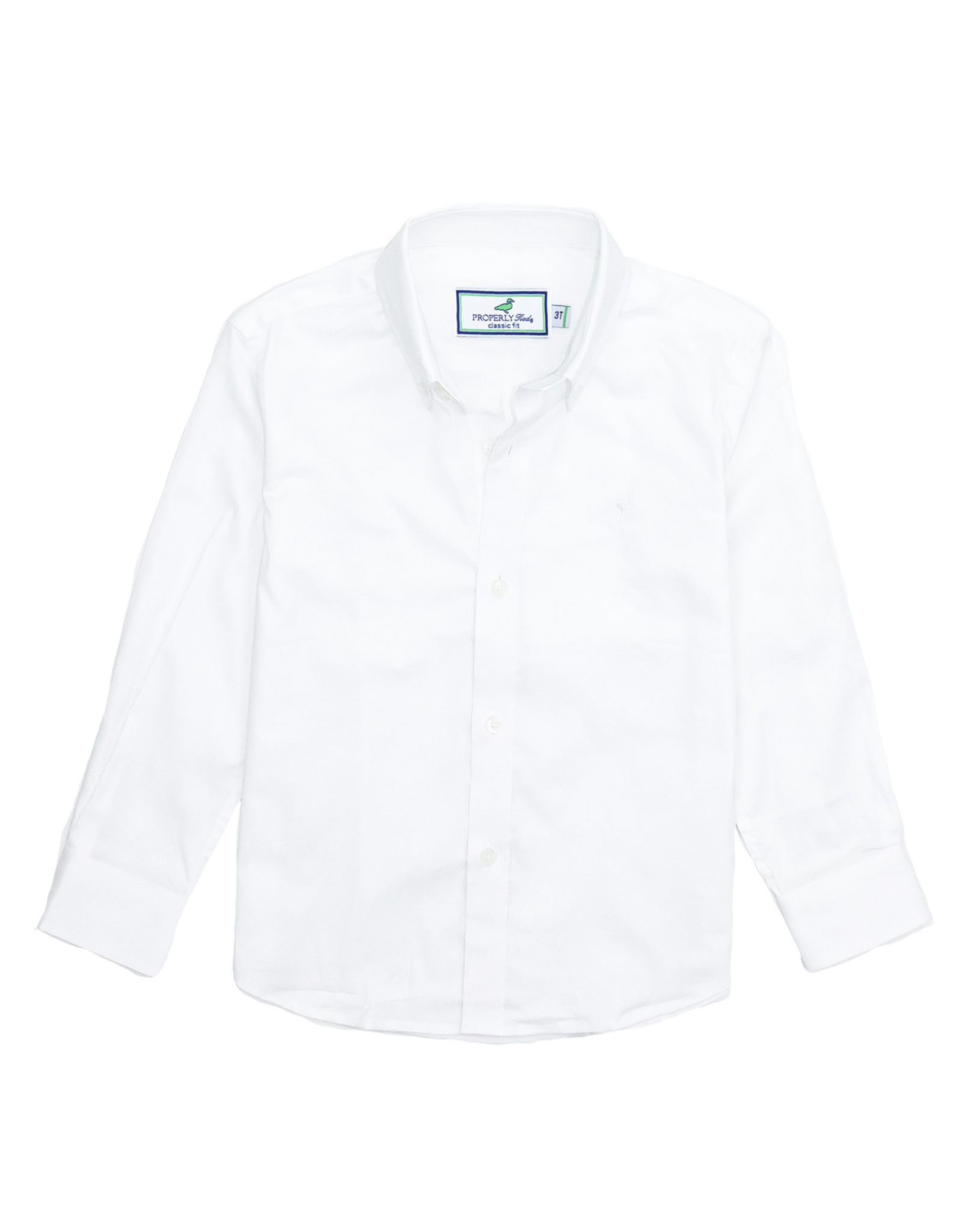 Properly Tied PT24 Park Avenue White Dress Shirt