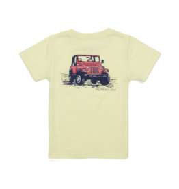 Properly Tied Short Sleeve Tee Off Road Light Yellow