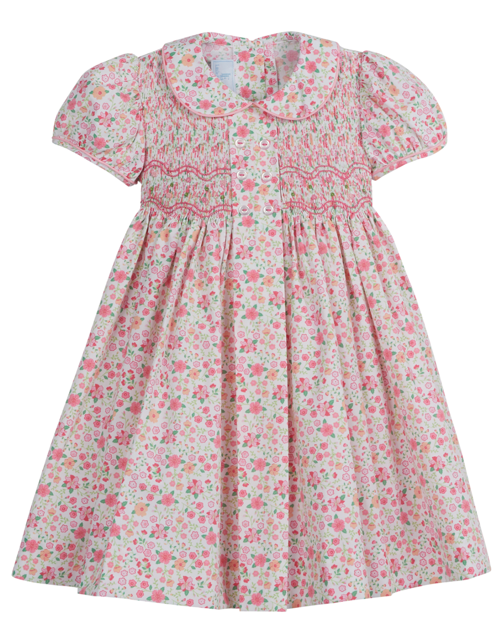 Little English LES24 Smocked Bridget Dress Fairway Floral