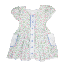 Swoon Baby Prim Pocket Floral Dot Dress
