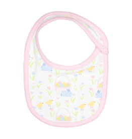 Ishtex Easter Basket Bib Pink