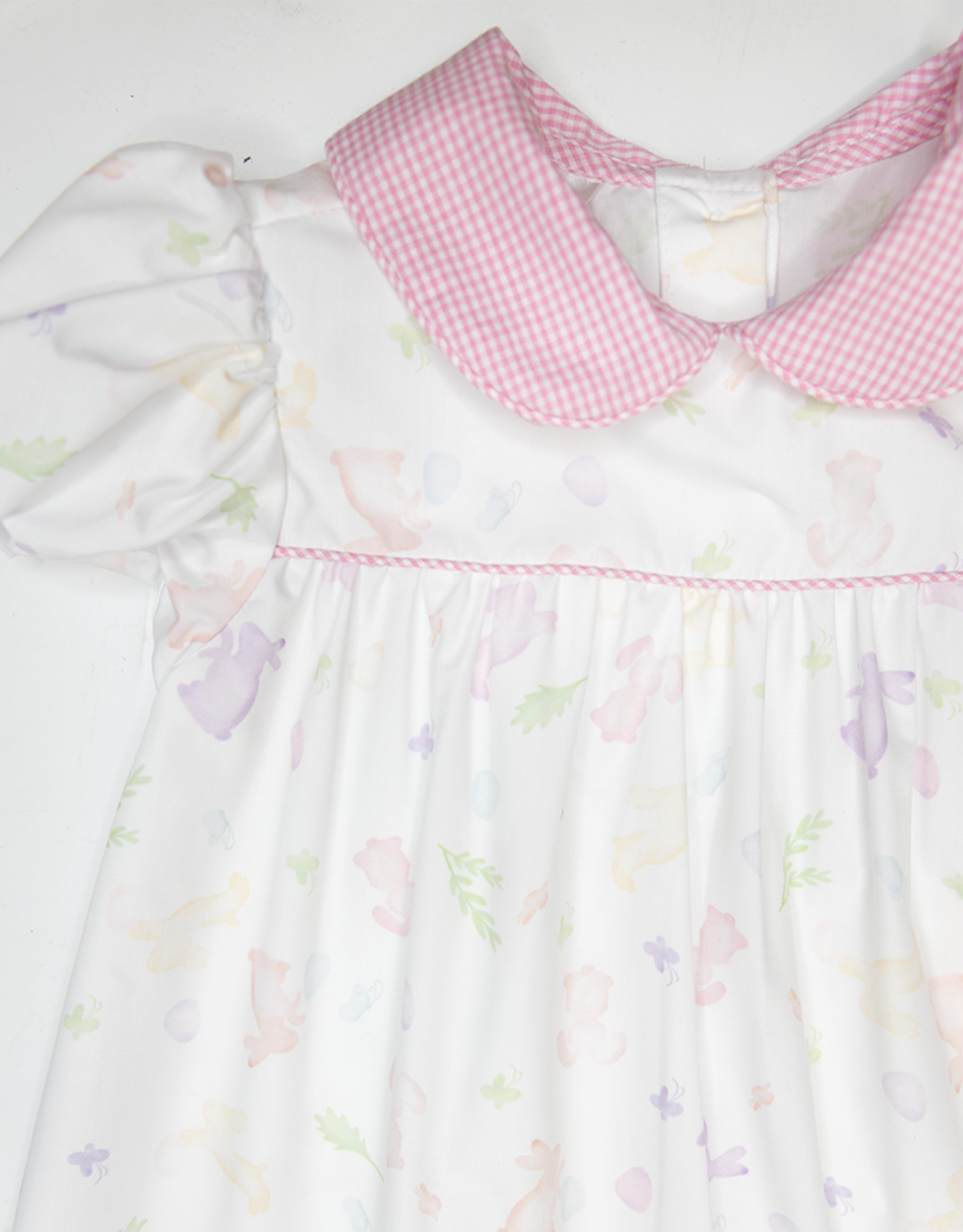 Baby Blessings BB0885 Pink Bunnies Olivia Dress