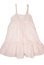 Lulu Bebe LBS24 Peach Strap Dress