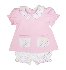 Ishtex Polka Dot Bloomer Set