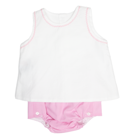 Baby Sen Bailey Pink Diaper Set