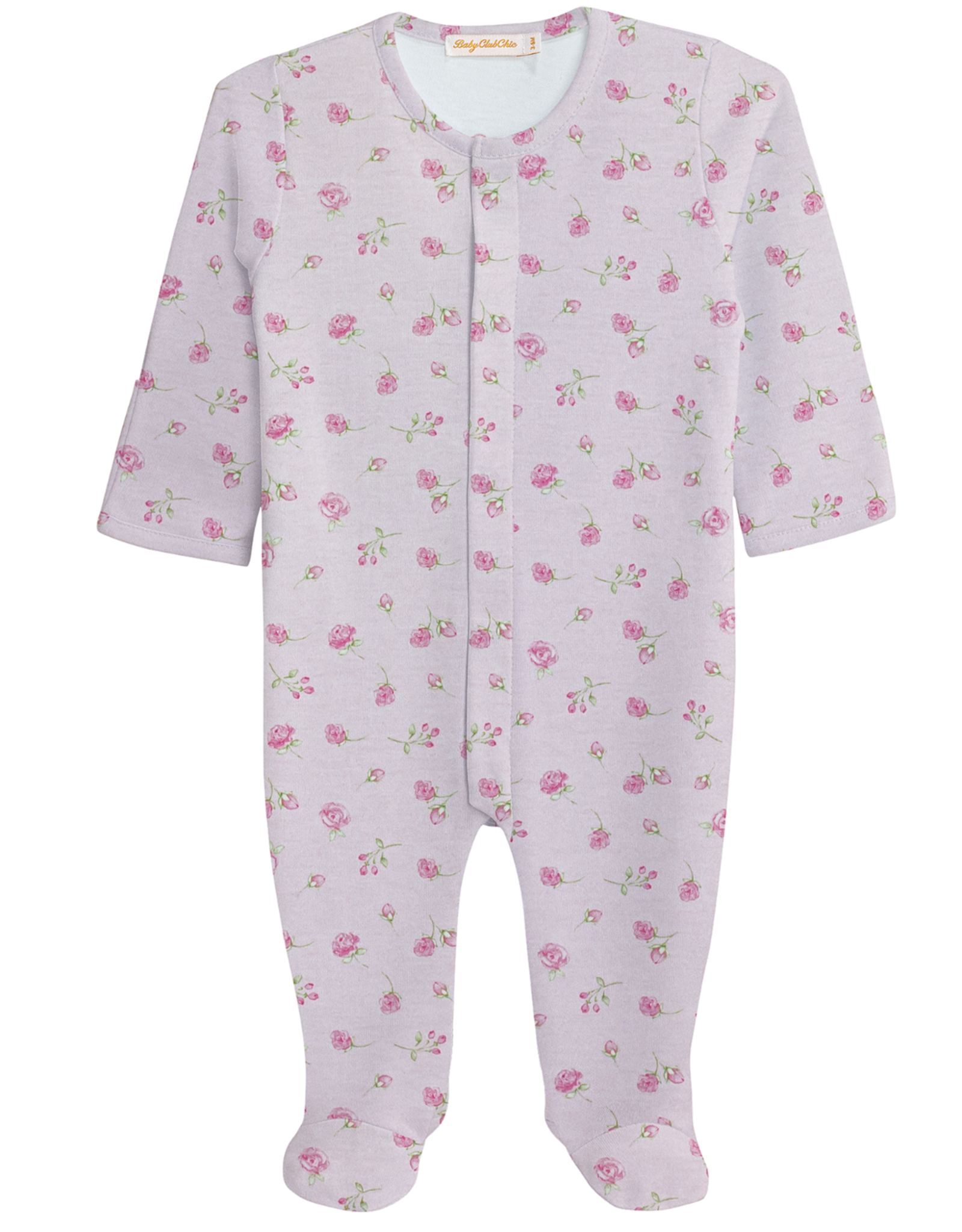 Baby Club Chic BCCS24 Rosebuds Footie