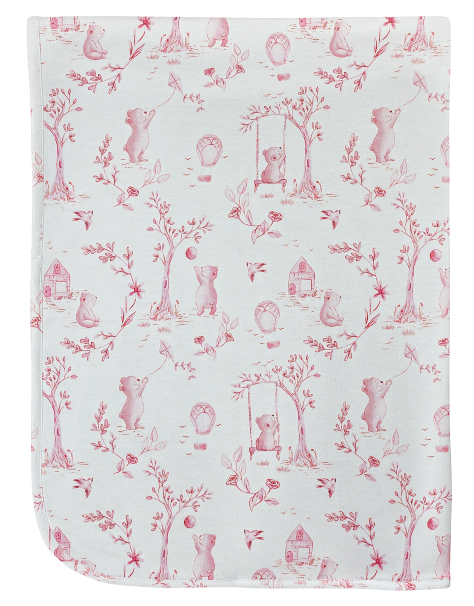 Baby Club Chic BCCS24 Toile de Juoy Pink blanket