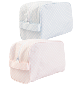 Apple of My Isla Laminated Dopp Kit