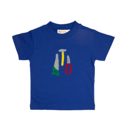 Luigi Royal Blue Tools Shirt