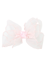 Beyond Creations SCOM 3.5" Organza Scalloped Bow