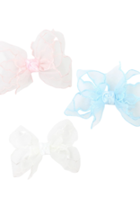 Beyond Creations SCOL 4.5" Organza Scalloped Bow