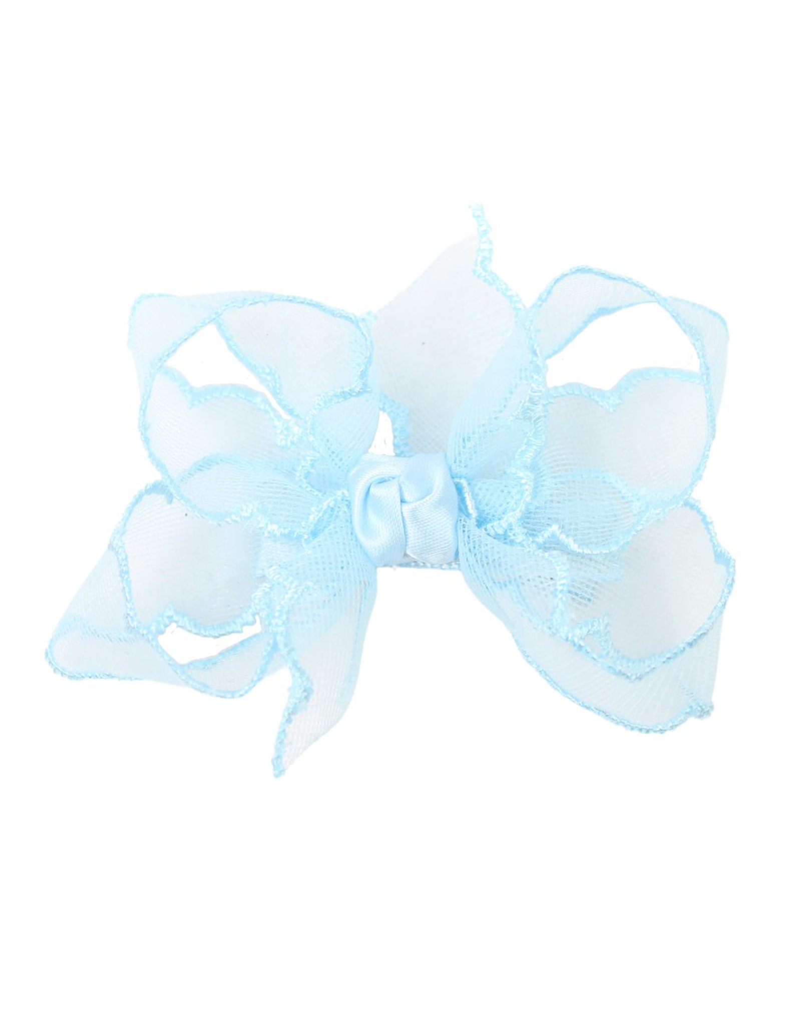 Beyond Creations SCOL 4.5" Organza Scalloped Bow