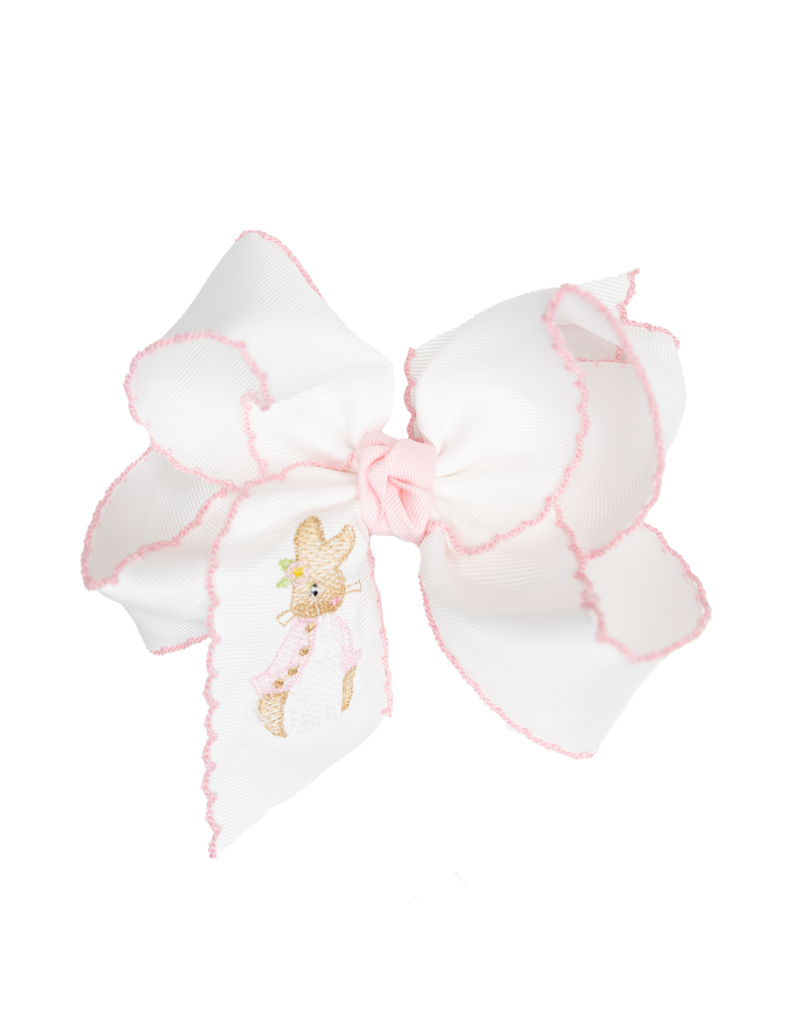 Beyond Creations ECKE Embroidered Rabbit Bow 117